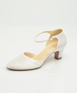 Brudskor från Bianco evento, Avalia shoes, vita brudskor, Ivory brudskor, brudskor i spets, brudskor i satin