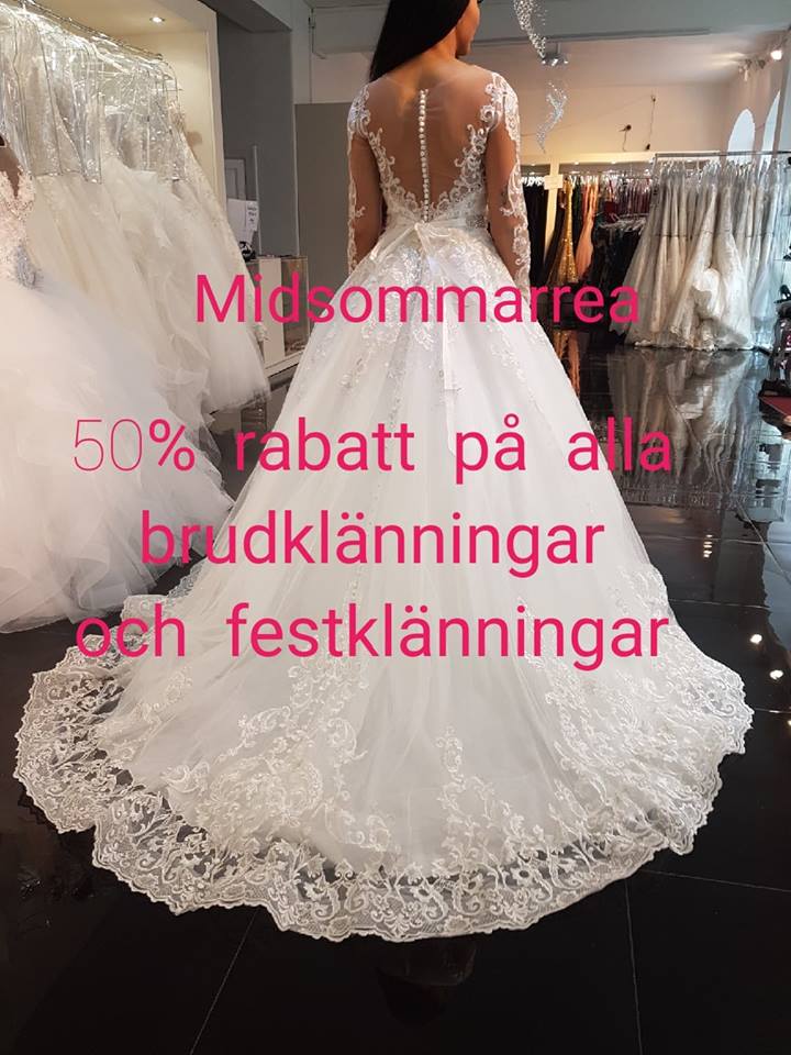 midsommarrea Brudklänning, balklänning, festklänningar, tärnklänning, näbbklänning, Rea