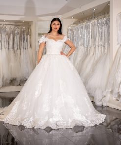 Brudklänning Ballgown, bröllopsbutik Malmö, Prinsessklänningar