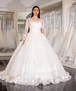 Brudklänning Ballgown, bröllopsbutik Malmö, Prinsessklänningar