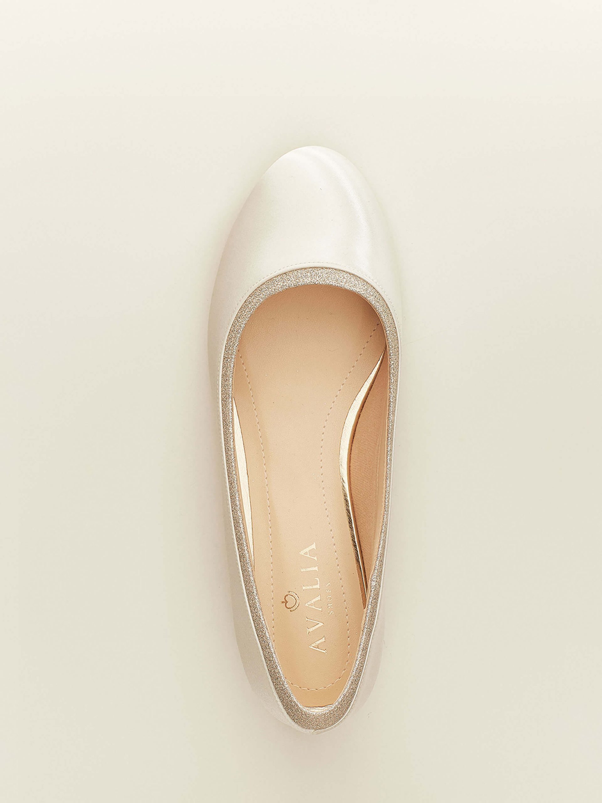 Brudskor från Bianco evento, Avalia shoes, vita brudskor, Ivory brudskor, brudskor i spets, brudskor i satin