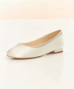 Brudskor från Bianco evento, Avalia shoes, vita brudskor, Ivory brudskor, brudskor i spets, brudskor i satin