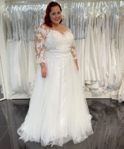 Brudklänning Plussize